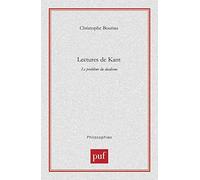 Lectures de Kant : Le problème du dualisme