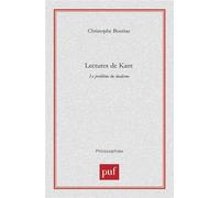 Lectures de Kant Le problème du dualisme - Christophe Bouriau - Puf - broché - Essai