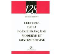 Lectures de la poésie française moderne et contemporaine