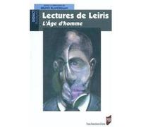 Lectures de michel leiris Pur (Auteur)