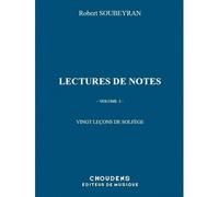Lectures de Notes - 20 Leçons de Solfège