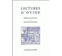 Lectures d'Ovide - Emmanuel Bury - Belles Lettres - broché - Essai