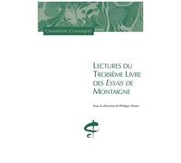 Lectures du Troisième Livre des Essais de Montaigne