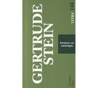 Lectures en Amérique - Gertrude Stein - Bourgois - Poche - Essai