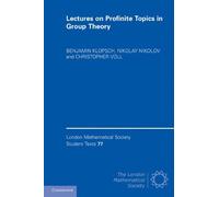 Lectures On Profinite Topics In Group Theory