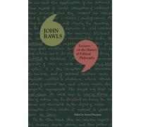 John Rawls Lectures on the History of Political Philosophy (Poche)