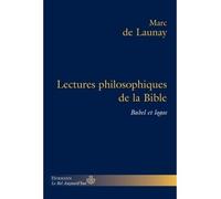 Lectures philosophiques de la Bible Babel et logos - Marc Buhot de Launay - Hermann - broché - Essai