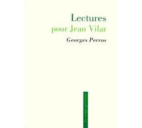 Lectures pour Jean Vilar