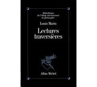 Lectures traversières Louis Marin (Auteur)