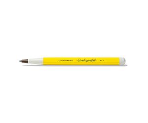 LECUHTTURM1917 362452 Drehgriffel Nr. 1, Citron - Stylo à bille avec encre bleue