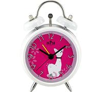 LecWec MPM Horloge Murale pour Fille Rose