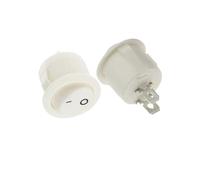 LED 12 V 24 V / 6 A 250 V / 10 A 125 V 2/3/4 broches 20 mm 1 pièce interrupteur à bascule rond marche/arrêt