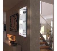 Applique murale en verre LED 12 watts lampe miroir chrome Globo 48971-3