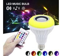 LED 12W sans fil Bluetooth Music Ampoule RGB E27 Bulit-parleur audio G