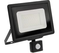 LED-2B Projecteur d'extérieur MHC 50W 4000lm 230V, Lampe d'extérieur avec détecteur de mouvement Projecteur LED étanche Blanc froid, Super lumineux Éclairage extérieur à économie d'énergie