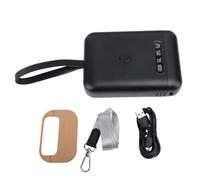 LED 405NM LED Extension de cheveux Light Light Pinsive UV Lampe de durcissement de colle UV 5000mAh Batterie Tool extension de cheveux rechargeable pour le salon à domicile (Noir)