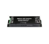 LED 4CH LED dimmer LED controller digital display decoder dimming driver LED DMX512 decoder suitable for RGBW light strip DC12-24V 4A/CH with display
