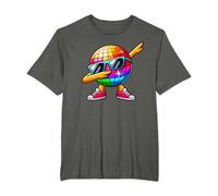 LED 70s Disco Ball Dabbing Sunglasses Nightclub Dance Party T-Shirt