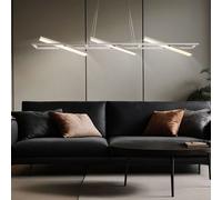 Lampe suspendue LED spots de plafond spots orientables lampe pendule nickel mat Globo 41622H3