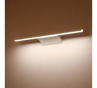 Led Acrylique Salle Den Miroir Lumière Imperméable Anti Brouillard Maquillage Lumière Blanche Neutre 4000K Miroir Lampe 38Cm En Acier Inoxydable Lampe Murale Pour La Maison, L'Hôtel