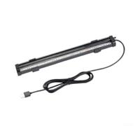 LED Air Bubble Light Submersible Fish Tank Lamp avec 7 couleurs pour décoration d'aquarium Tube PVC étanche 55cm (24cm)