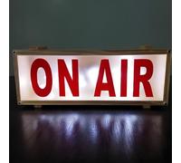 LED air Neon box avec variateur mural Pulse Studio Warning sign cinéma bibliothèque cafétéria mur alimentation USB