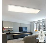 LED Aluminium Lampe Variateur Couvrir Panneau Montage Télécommande Lumière Jour