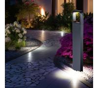 LED Aluminium Lumière Extérieure Terrasse Route Éclairage Gris Moulage Lampe