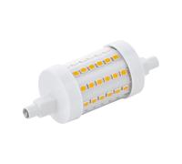 Eglo Ampoule tube LED R7S, lampe crayon dimmable avec éclairage 360°, 8 watts (équivalent 68 watts), 950 lumens, épi de maïs, blanc chaud, 2700 Kelvin, Ø 2,9 cm, 7,8 cm
