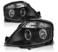 LED Angel Eyes Combinaisons Scheinwerfer Tuning Tec Citroen C3 02-09 Noir