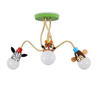 LED Animal PLAFIER LUMIÈRE DE CRÉATION CRÉATIVE CRÉATIVE CRÉATION LABIER LAPIR LAMPLE Flux Plage Mont PLANDANT - LUMIÈRES PLIMES pour Le SOIX Chambre DE DÉCORATION des Chaud
