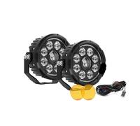 LED antibrouillard Feu Travail LED 5" Feux Croisement Route DRL Antibrouillard Lampe Conduite Stroboscopique Pour BMW Moto SUV ATV UTV Camion Voiture 10-80V