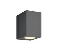 LED Applique Exterieur Lorik (Moderne) en Noir Aluminium (1 lampe,à), Exterieur, Murale Luminaire Lampe Jardin, Eclairage d’exterieur