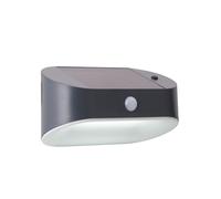 LED Applique Murale D'Extérieur Solaire Avec Détecteur Métal B : 17 CM IP44 120