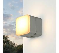 LED Applique Murale Extérieur Réglable Aluminium IP44 900 Lm Lampe Anthracite