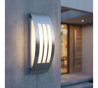 LED Applique Murale Lampe D'Extérieur Terrasse Jardin Cour Éclairage Inox
