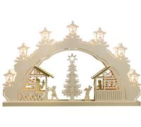 LED Arc Lumineux 7 Pièces " Marché de Noël " 52,0 x 32,0 X 4,5 CM Neuf Arches