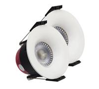 LED ATOMANT 2x Downlight LED Encastrable Découpe 70mm 8W CCT IP65