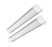 LED ATOMANT Lot de 2 Réglette LED intégrée, 60cm 20W, CCT (Sélecteur de Couleur Blanc Chaud, Neutre et Froid), 2000 Lumens