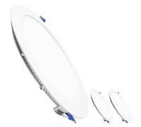 LED ATOMANT 3x Downlight LED Encastrable Découpe 200mm 20W CCT 3000-6500K