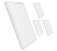 LED ATOMANT Lot de 4 Panneau LED Surface 60x30cm 36W, CCT (Sélecteur de Couleur Blanc Chaud, Neutre et Froid), 4000 Lumens, Driver inclus