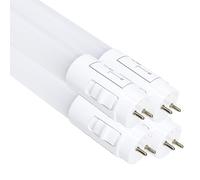 LED ATOMANT Lot de 4x Tube LED 60cm 9W, CCT (Sélecteur de Couleur Blanc Chaud, Neutre et Froid), 1100 Lumens, Starter LED inclu, T8 Standard