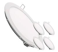 LED ATOMANT 5x Downlight LED Encastrable Découpe 280mm 24W Blanc Froid
