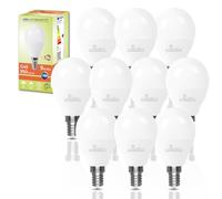 LED ATOMANT Lot de 10 Ampoule LED E14 G45 9W, Couleur Blanc Froid (6500K), 950 Lumens, Culot fin, Équivalent à 80W traditionnel