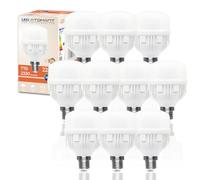 LED ATOMANT Lot de 10 Ampoule LED E27 T70 22W, Couleur Blanc Froid (6500K), 2330 Lumens, Équivalent 230W traditionnel