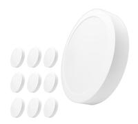 LED ATOMANT Lot de 10 Plafonnier LED Rond en Saillie 225 mm, 18W, Lumière Blanche Froide (6500K), 1650 Lumens, Driver Intégré, Pour Plafond Cuisine Salle de Bain