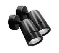 LED ATOMANT Lot de 2 Applique Murale LED 10W, Orientable et Réglable, IP65, Intérieur et Extérieur, 800 Lumens, 4500K, Corps en Aluminium, Installation Facile au Mur ou Plafond, Éclairage d’Ambiance