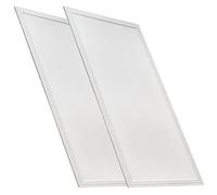 LED ATOMANT Lot de 2 Panneau LED Encastrable 120x60cm 96W, CCT (Sélecteur de Couleur Blanc Chaud, Neutre et Froid), 11500 Lumens, Driver inclus