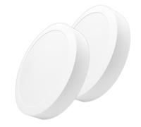 LED ATOMANT Lot de 2 Plafonnier LED Rond en Saillie 225 mm, 18W, Lumière Blanche Froide (6500K), 1650 Lumens, Driver Intégré, Pour Plafond Cuisine Salle de Bain
