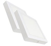 LED ATOMANT Lot de 2 Plafonnier LED Surface Carrée 210x210mm 20W, Couleur Blanc Neutre (4500K), 1800 Lumens, Driver inclus